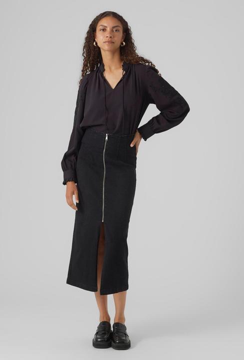 Image du produit Vero Moda Taille haute Jupe longue Jupe en jean (XS)