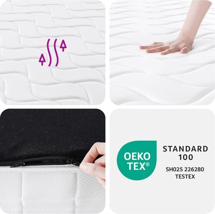 Produktbild VidaXL Jeronimus (90 x 190 cm, Federkern)