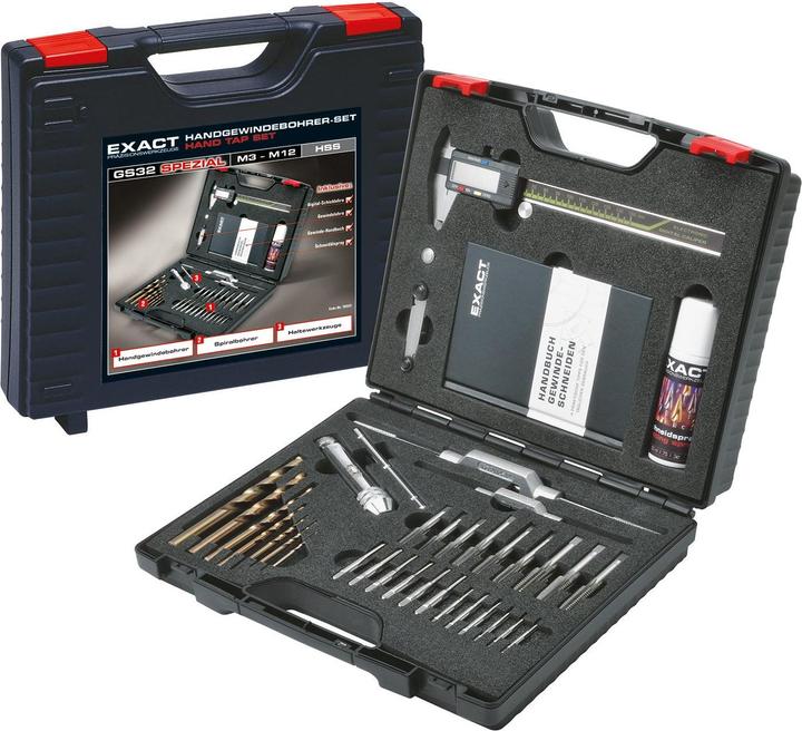Produktbild Exact Handgewindebohrer-Set 32teilig