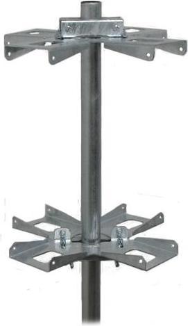 Actual product image RF Shielding DR-UBNT-AN-4 - Cluster for 4 Ubiquiti sector antennas (Mounting kit)