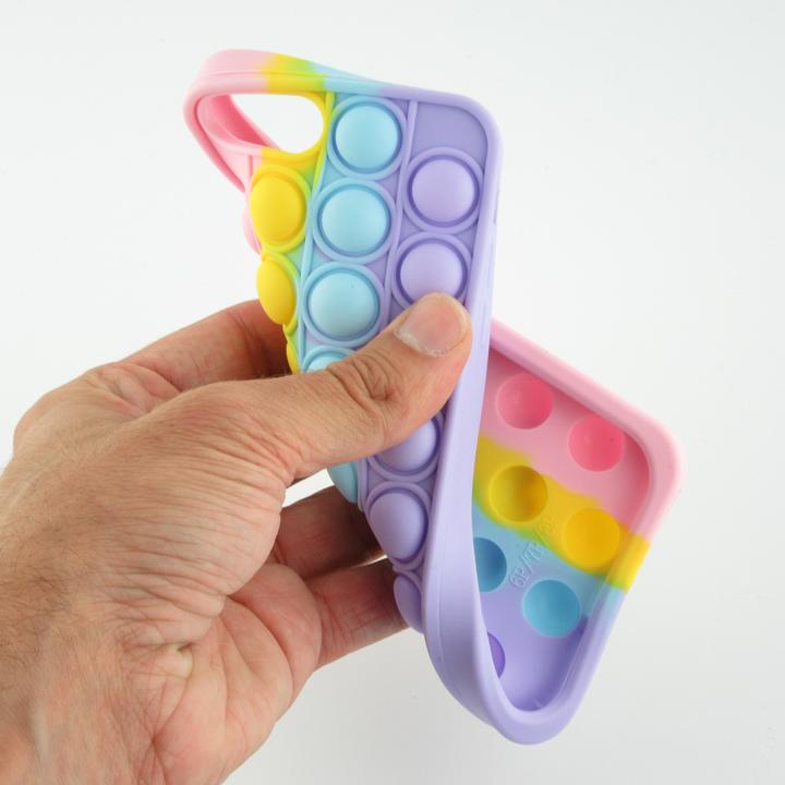 Immagine prodotto PhoneLook Manica in silicone bolle antistress arcobaleno (Apple iPhone 7 Plus)