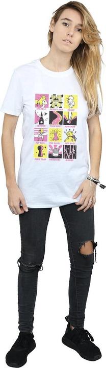 Immagine prodotto Disney Tinkerbell Squares Maglietta Ampia Donna (L)