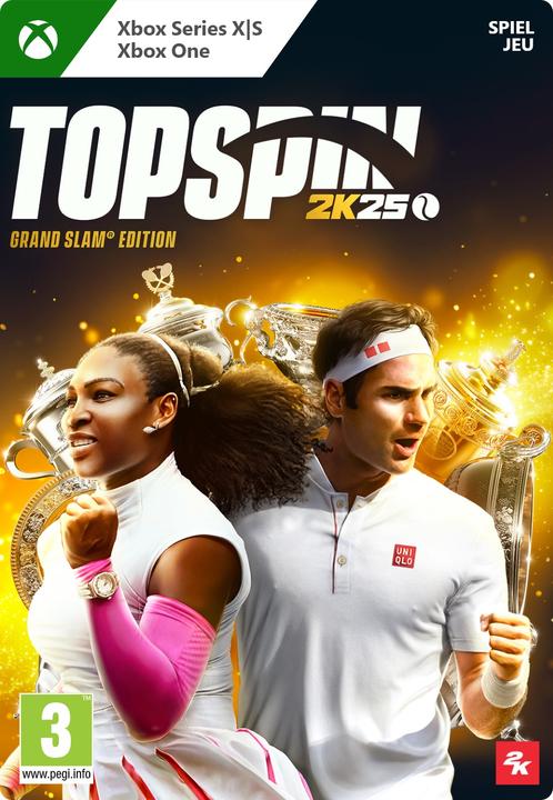 Image du produit Microsoft Code de téléchargement Xbox TopSpin 2K25 Grand Slam Ed