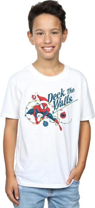 Image du produit - T-shirt SPIDER-MAN DECK THE WALLS - Garçon (116)