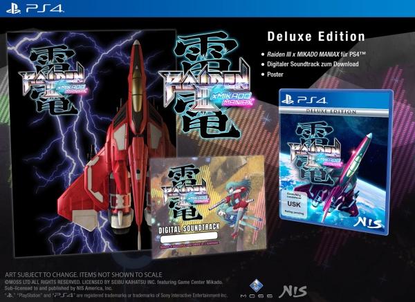 Immagine prodotto NIS Raiden III x MIKADO MANIAX Edizione Deluxe (PS4, DE)