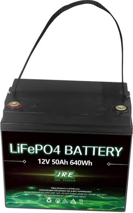 Image du produit Supersolar Batterie LifePo4 12,8V 50Ah BMS Bluetooth (12.80 V, 50 Ah)