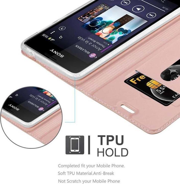 Image du produit Cadorabo Book Classy Style Cover (Sony Xperia E1)