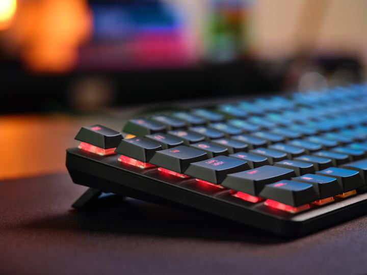 Image du produit Trust GXT868 Clavier mécanique sans fil TORIX (US, Sans fil, Filaire)