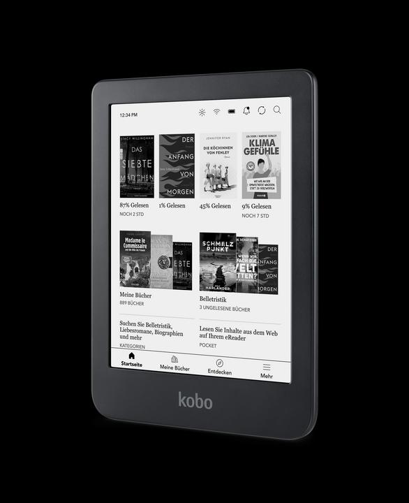 Actual product image Kobo Clara 2E (6", 16 GB, Deep Ocean Blue)
