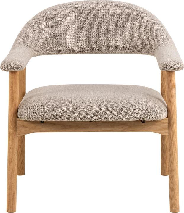 Actual product image AC Design Addi Loungesessel Monza Stoff beige 60, Basis