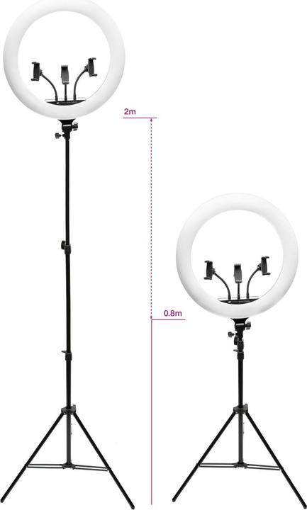 Produktbild Rio Make-up und Vlogging Licht RL18