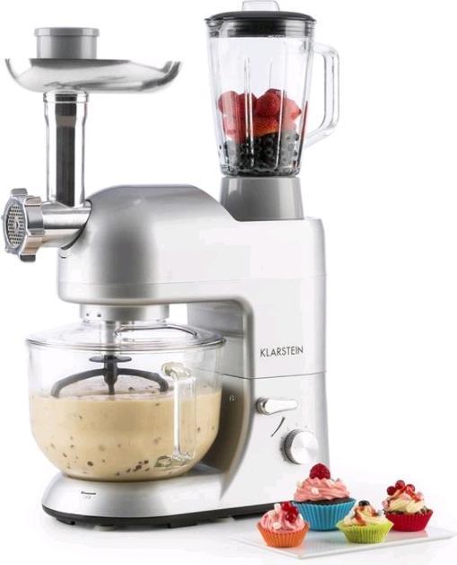 Immagine prodotto Klarstein Macchina da cucina Lucia Argentea 2G Argento (1300 W)