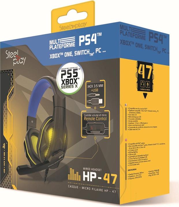 Actual product image Steelplay HP-47 Headset (Cable)
