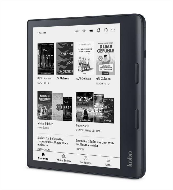 Image du produit Kobo Sage (8", 32 Go, Noir)
