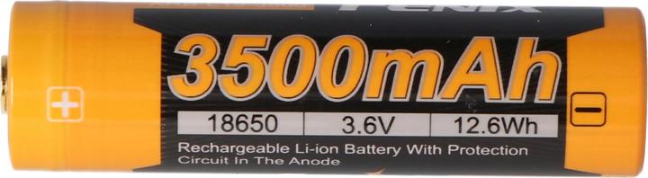 Actual product image Panasonic 18650 battery and 3-way protection circuit (1 pcs., 3500 mAh, Rechargeable battery)
