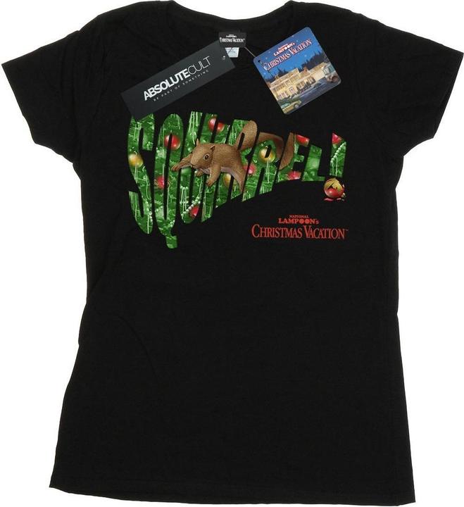 Image du produit National Lampoon´s Vacation National Lampoon's Christmas Vacation - T-shirt SQUIRREL TREE - Femme (L)