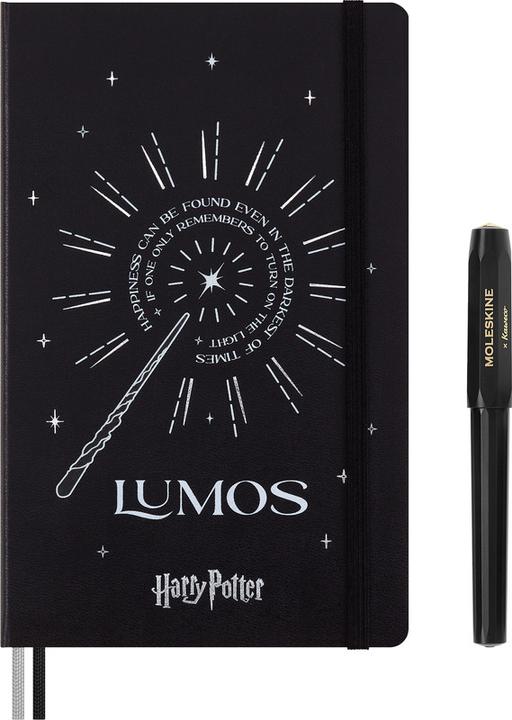 Produktbild Moleskine Notizbuch Limited Edition Harry Potter (130 x 210 mm, Liniert, Harter Einband)