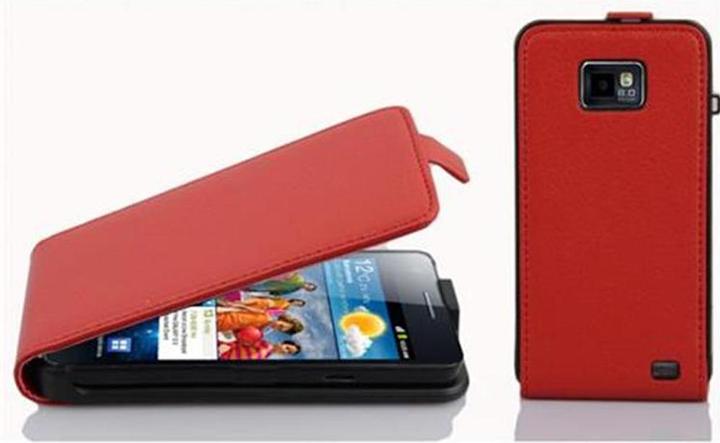 Actual product image Cadorabo Flip with structure cover (Samsung Galaxy S2, Samsung Galaxy S2 Plus)