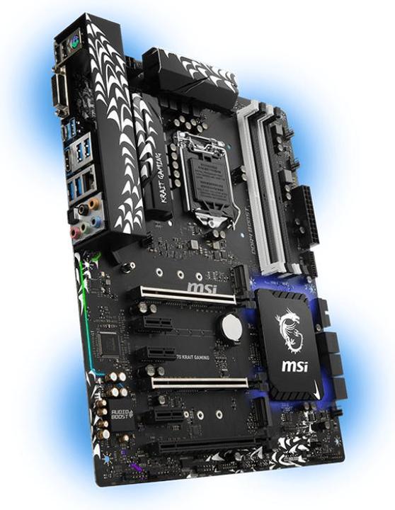 Actual product image MSI Z370 Krait Gaming (LGA 1151, Intel Z370, ATX)