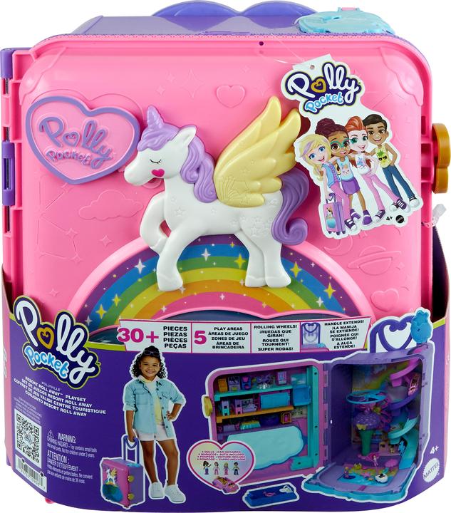 Image du produit Polly Pocket POLLYVILLE™ RESORT ROLL AWAY™ Playset