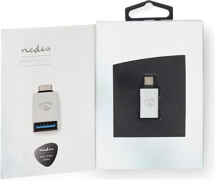 Immagine prodotto Nedis Adattatore USB- USB 3.1- USB Tipo-C maschio- USB-A femmina- 5 Gbps- Nichelato- (USB 3.2 Gen 1)