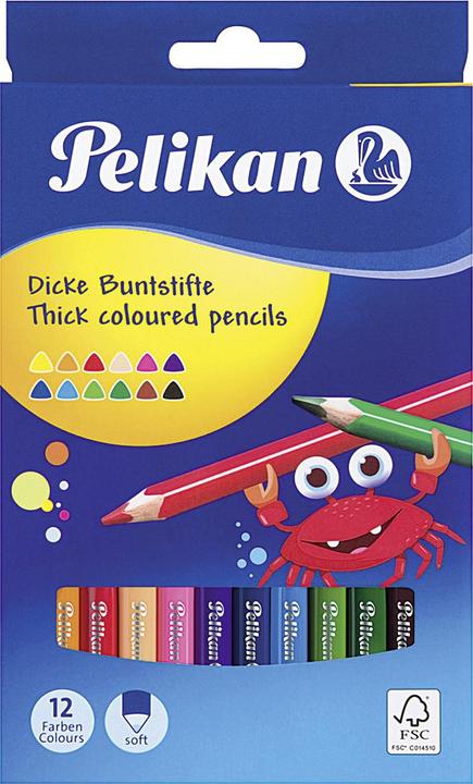 Actual product image Pelikan Coloured pencils (Multicoloured, 12 x)