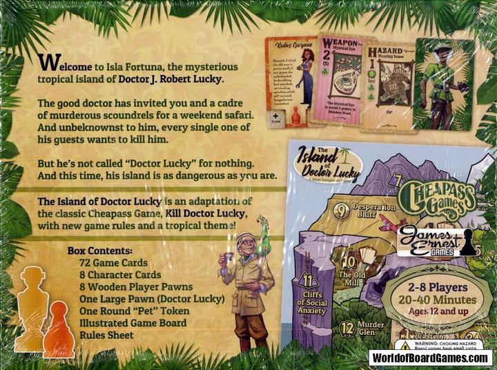 Produktbild Cheapass Games The Island of Doctor Lucky