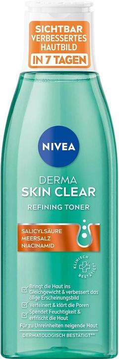 Actual product image NIVEA Derma Skin Clear Facial Toner (Tonic water, 200 ml)