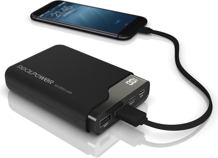 Immagine prodotto RealPower PB-10000C (10000 mAh, 36 Wh)
