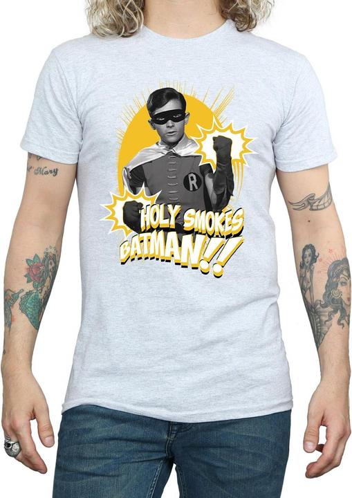 Produktbild Batman TV Serie Robin Holy Smokes TShirt (XL)