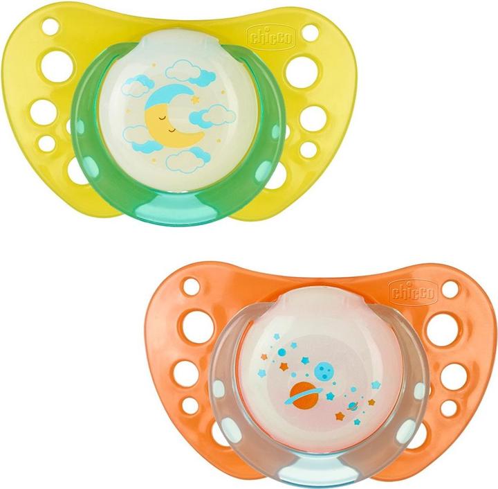 Image du produit Chicco Sauger Physio Air Lumi 12m+, Doppelpack (2 x)