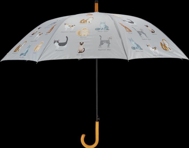 Esschert Design Regenschirm Katzenrassen