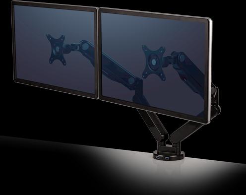 Actual product image Fellowes Platinum Series Double (Table, 27")