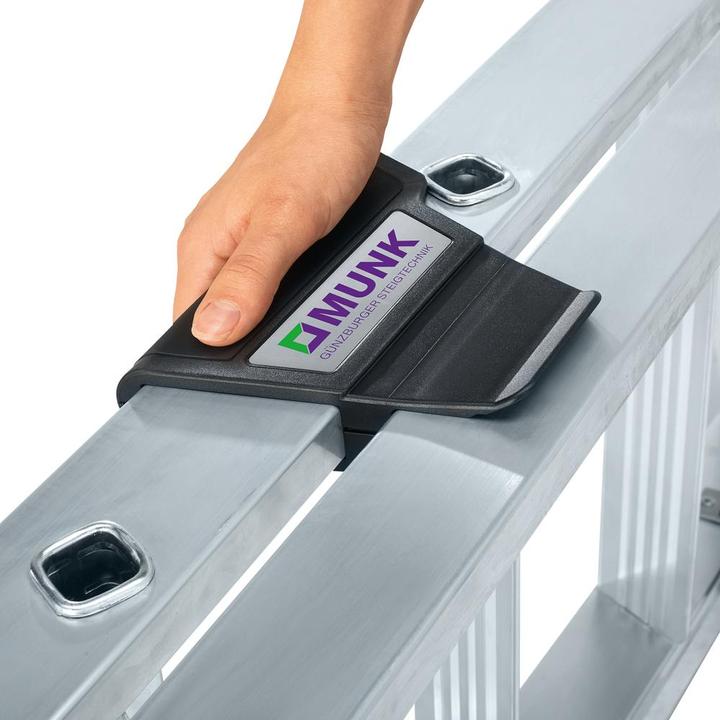 Immagine prodotto Munk Scaletta in alluminio con grande piattaforma (Scala a pioli, 100 cm)