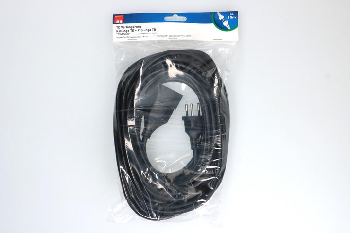 Actual product image Max Hauri TD extension cable H05VV-F3G1.5 (10 m, Type 13)