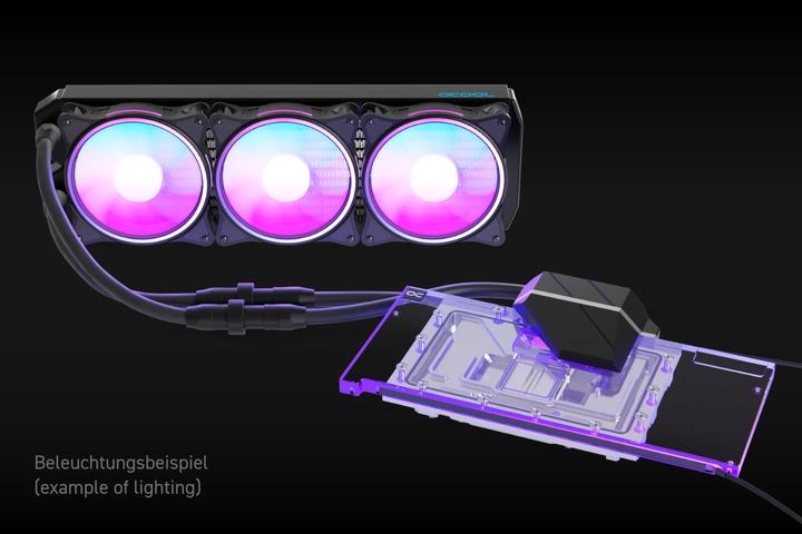 Produktbild Alphacool Eiswolf 2 AIO - 360mm RX 7900XTX/XT Taichi - Phantom with Backplate