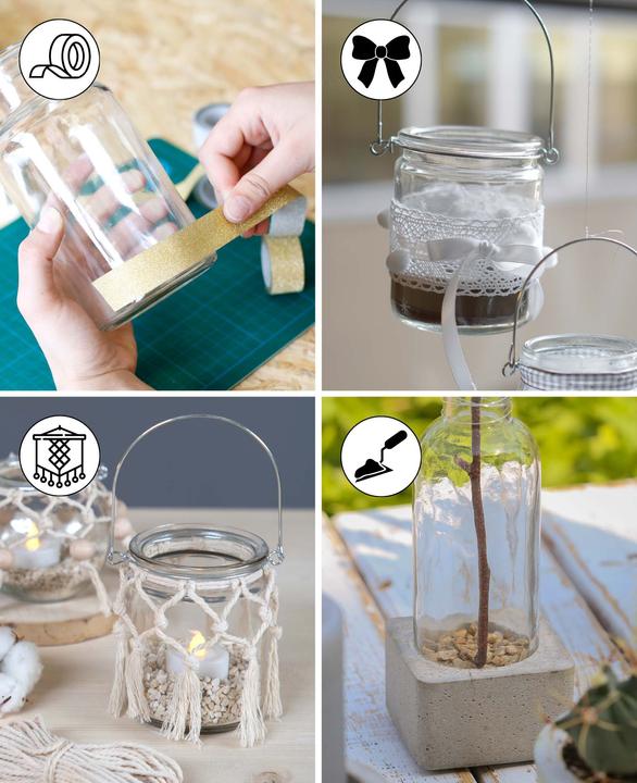 Produktbild I Am Creative Glas mit Deckel, Dekoglas