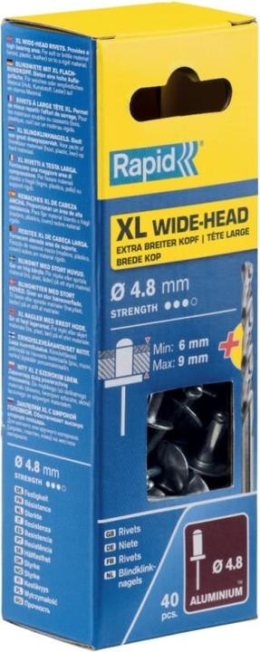 Rapid XL Blindniete Ø 4,8 x 12 mm