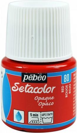 Produktbild Pebeo Setacolor Opak (Rot, 45 ml)