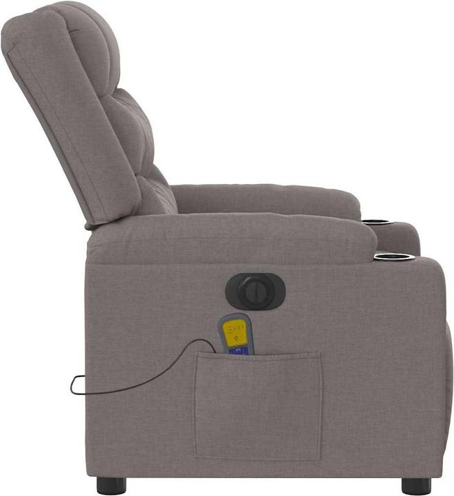 Produktbild VidaXL Massagesessel Taupe Stoff