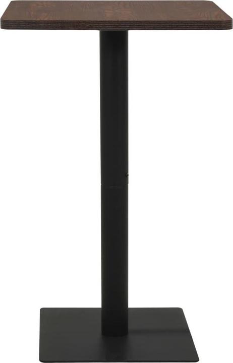Actual product image VidaXL Bistrotisch Dunkle Esche 78,5x78,5x107 cm,Farbe: Dunkle (78.5 x 78.5 x 107 cm)