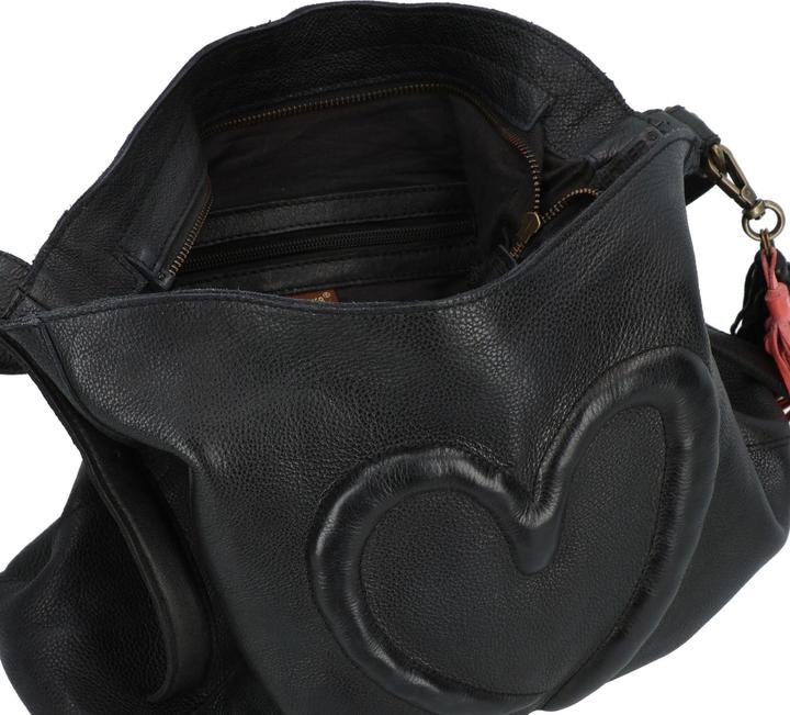 Produktbild Taschendieb Herzweg Schultertasche Leder 40 cm