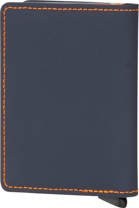 Secrid Slimwallet Matte Nightblue & Orange