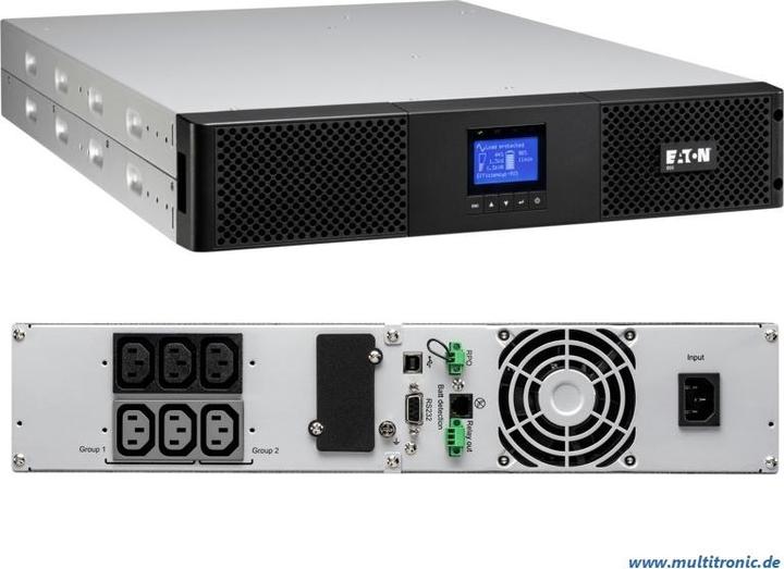Produktbild Eaton 9SX 1500i Rack2U (1500 VA, 1350 W, Online-Doppelwandler USV)