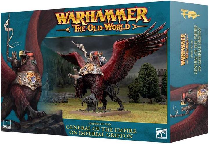 Actual product image Games Workshop Warhammer ToW - Empire de L'Homme : General sur Griffon Imperial (Plastic)