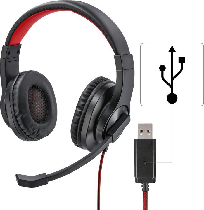 Actual product image Hama HS-USB400 (Cable)