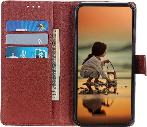 Produktbild MU Classic Litchi Leder Bookcover Series (Samsung Galaxy A54 5G)