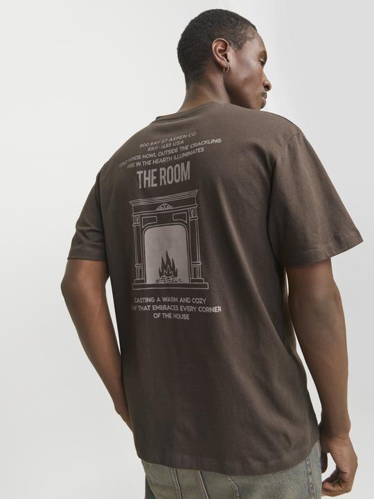 Actual product image Jack & Jones Printed round neck T-shirt T-shirt (XL)