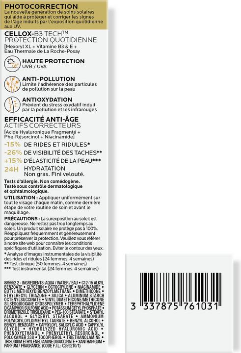 Produktbild La Roche Posay AntheliosAnthelios Age Correct (Sonnencreme Gesicht, SPF 50, 50 ml, 90 g)