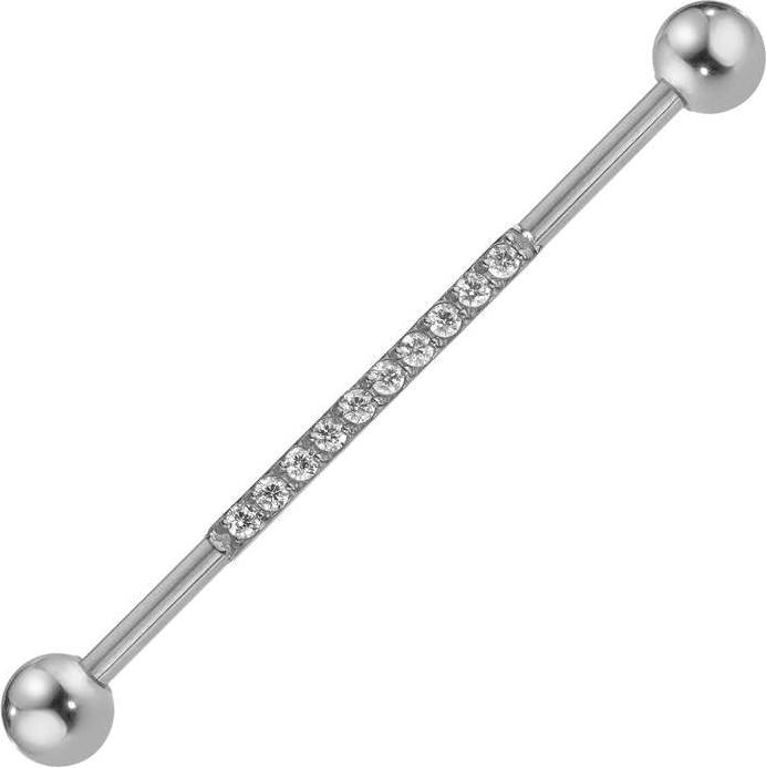 Produktbild Bijouteria Industrial-Piercing (Chirurgenstahl 316L, Zirkonia)